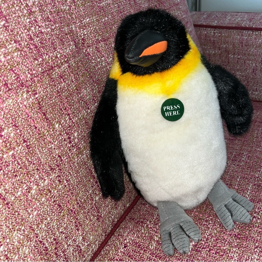 Iceberg Augies Polar Friend Tux Rux Penguin 12” plush